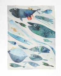Linen Kitchen Towel | Oltremare