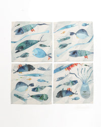 Linen Napkins | Oltremare | Set of 4