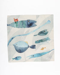 Linen Napkins | Oltremare | Set of 4
