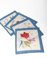 Linen Napkins | Bloom Art | Set of 4