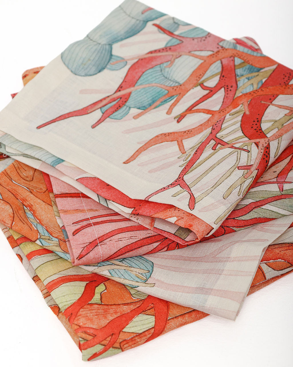 Linen Napkins | Coral | Set of 4