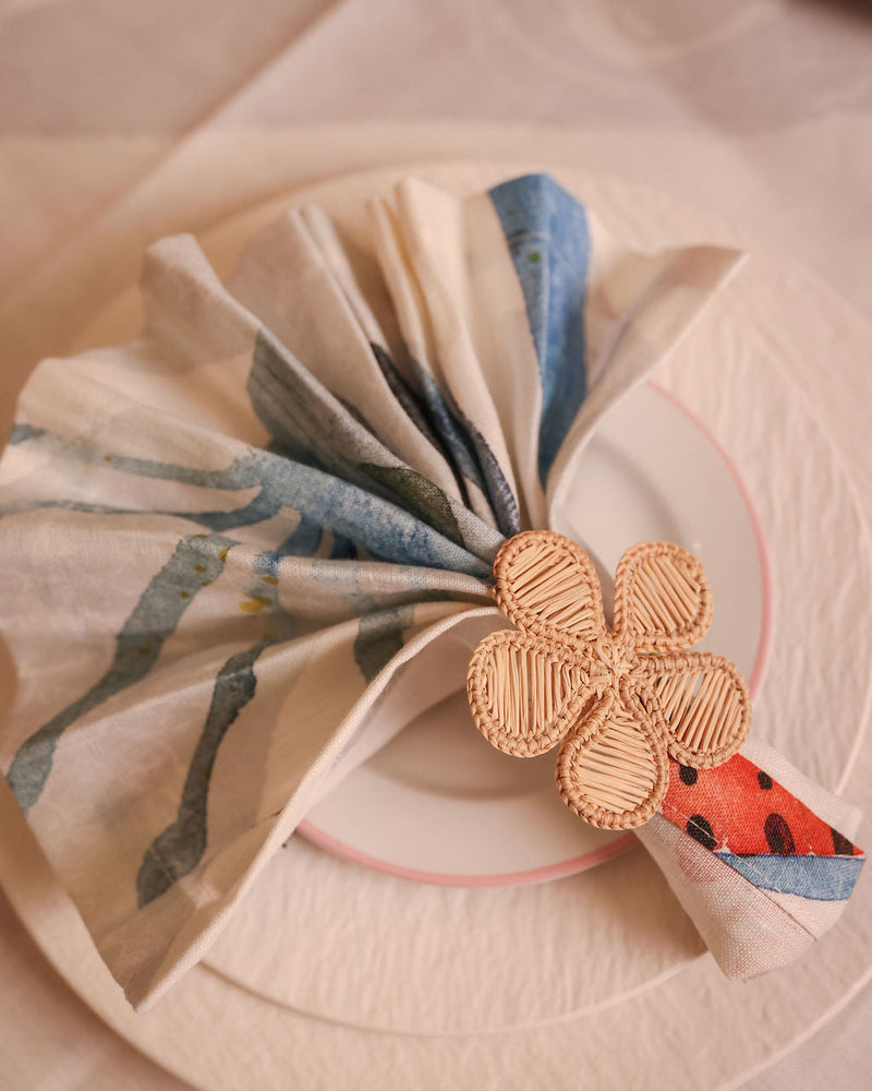 Linen Napkins | Oltremare | Set of 4