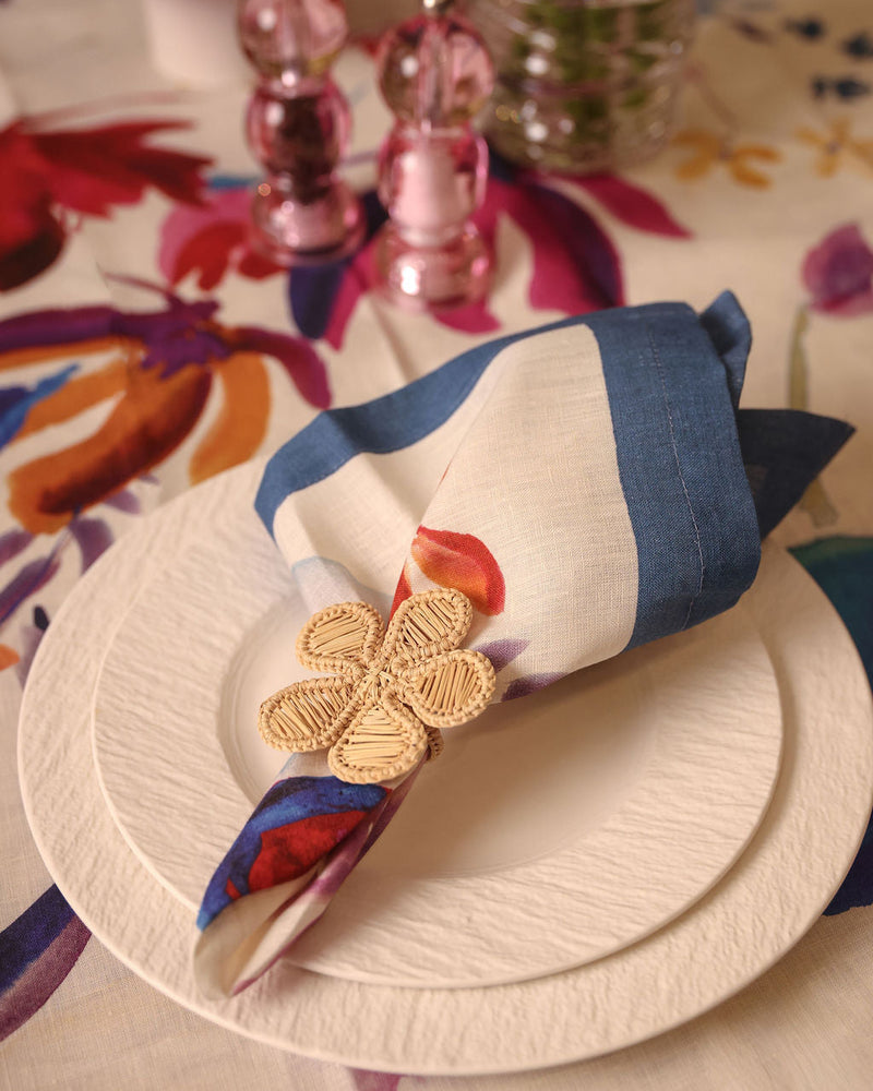 Linen Napkins | Bloom Art | Set of 4