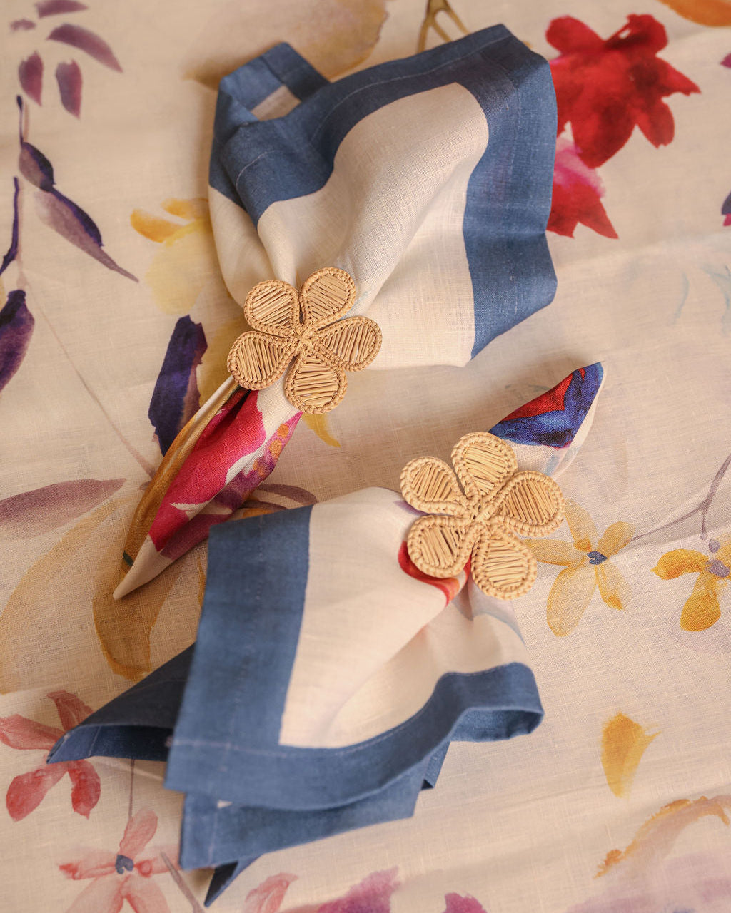 Linen Napkins | Bloom Art | Set of 4