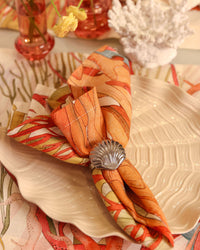 Linen Napkins | Coral | Set of 4
