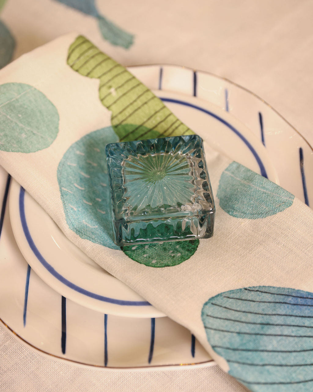 Linen Napkins | Pesci Volanti | Set of 4