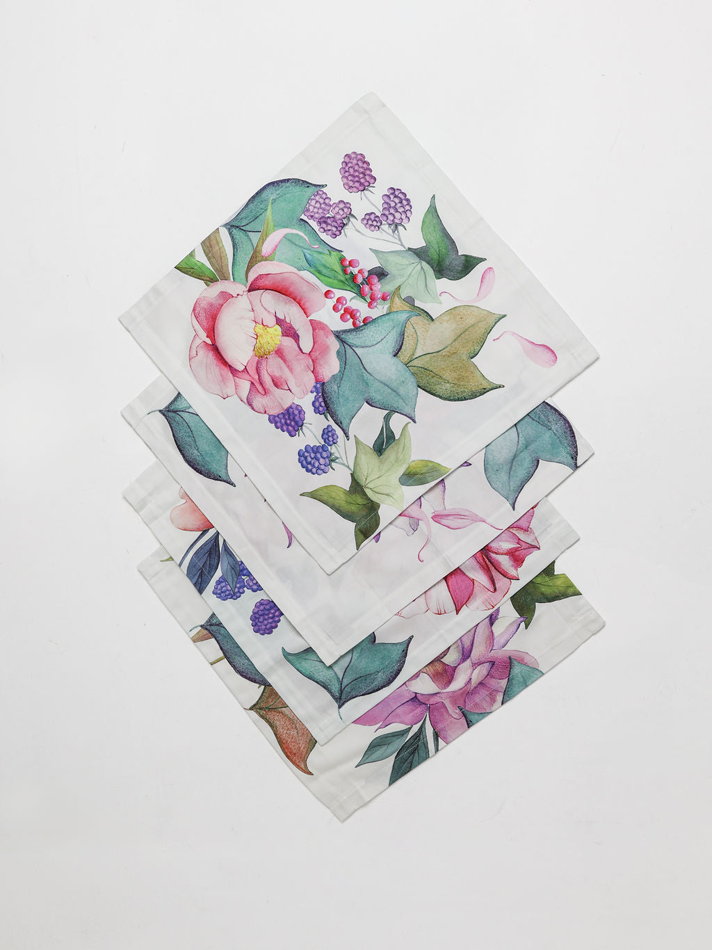 Linen Napkins | Peony | Set of 4