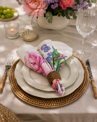 Linen Napkins | Peony | Set of 4