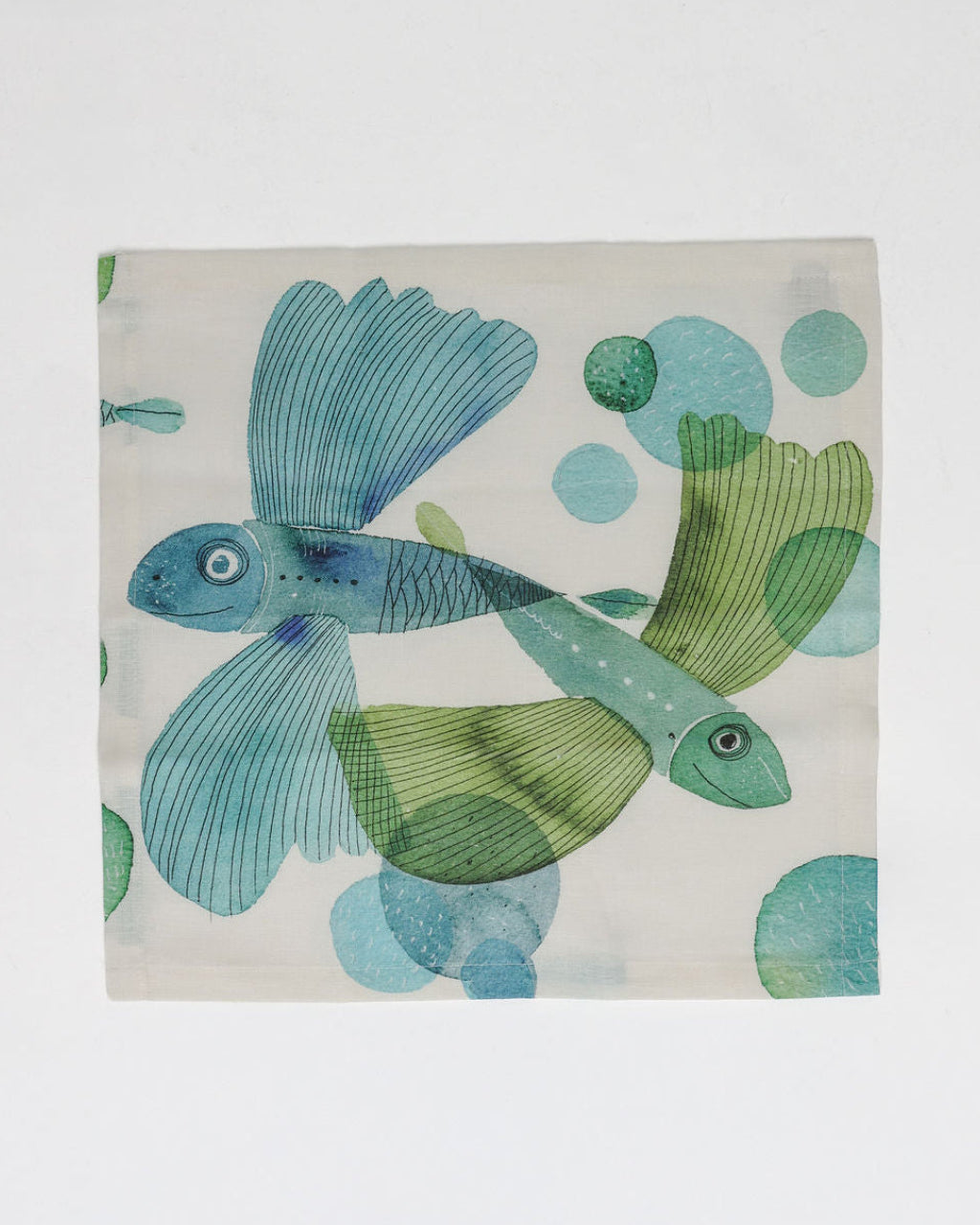 Linen Napkins | Pesci Volanti | Set of 4