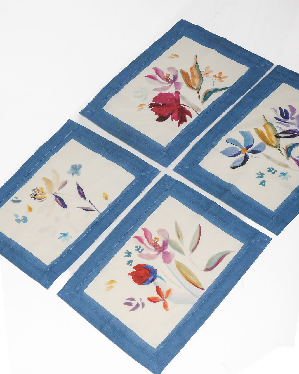 Linen Placemats | Bloom Art | Set of 4