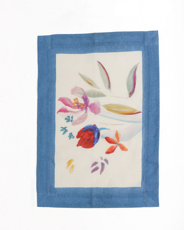 Linen Placemats | Bloom Art | Set of 4