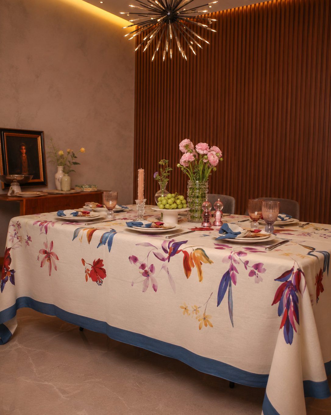 Linen Tablecloth | Bloom Art