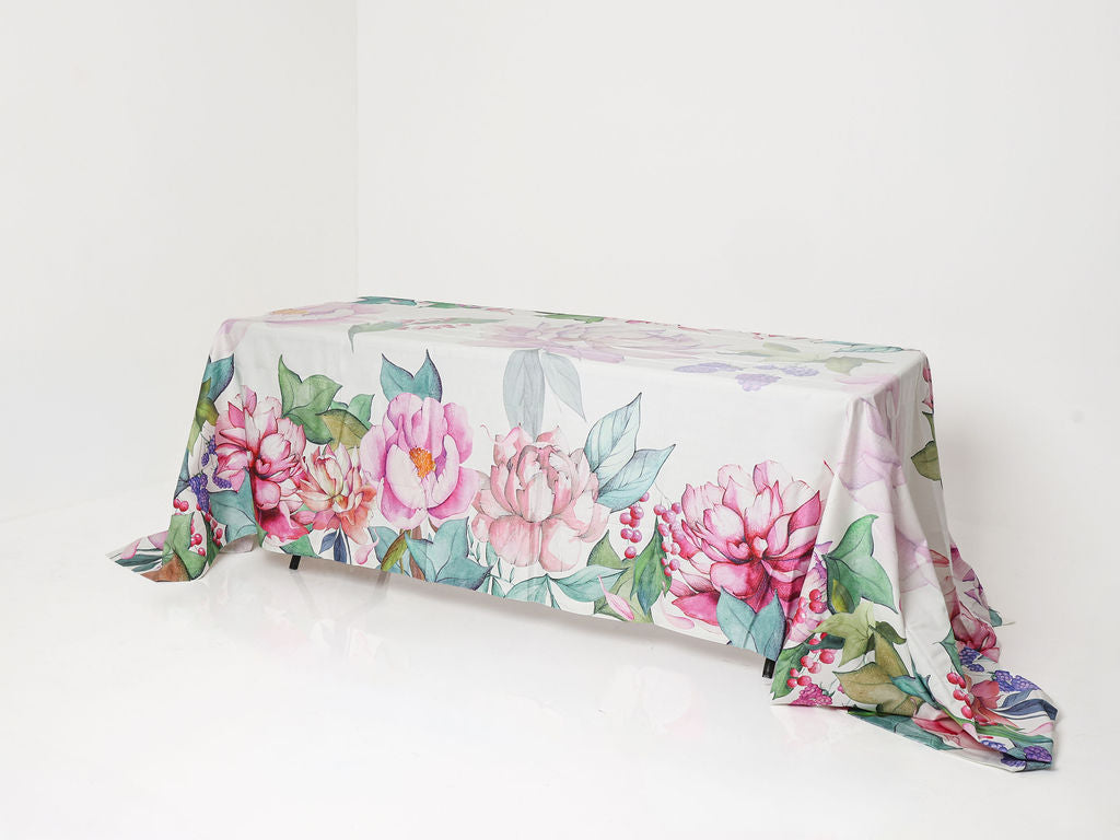 Linen Tablecloth | Peony